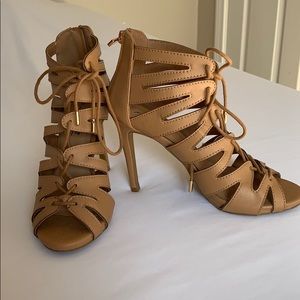 Beautiful strapy heels